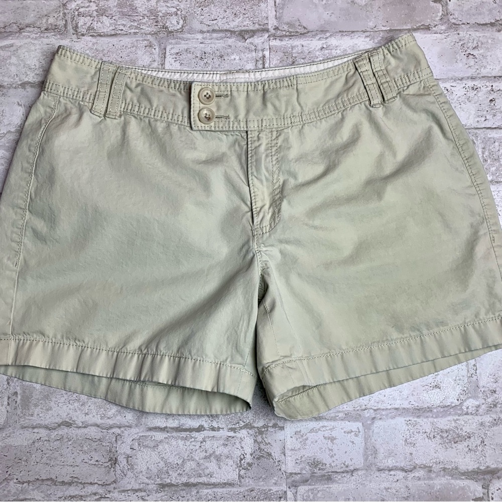 Banana Republic Tan Chino Shorts 💯 Cotton EUC 8 😍